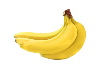 Banana isolated on white background