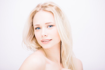 Naklejka premium Sensual blond