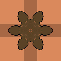 Abstract background with frame for text