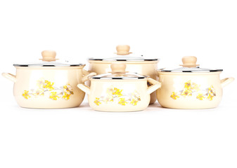Pots isolated