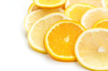 Orange and Grapefruit Slice