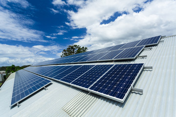 Solar panel installation