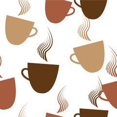 Retro Coffee Pattern