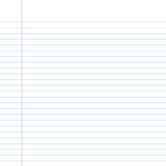 Seamless lined paper