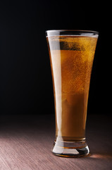Glass with beer