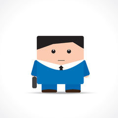 Cubeman-Homme d'affaires