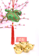 Chinese lucky knots used during spring festival