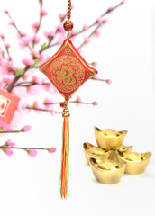 Chinese lucky knots used during spring festival