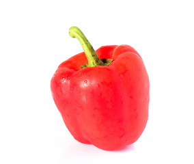  bell peppers  on a white background