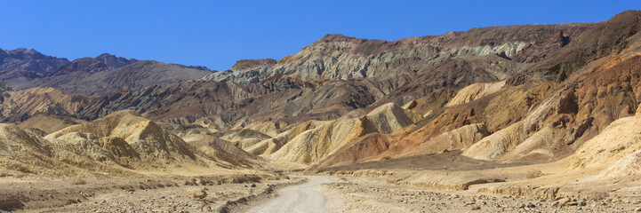Fototapeta na wymiar Zabriskie Point at Death Valley