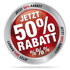 Jetzt 50 % Rabatt