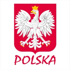 Official state emblem of Poland - obrazy, fototapety, plakaty