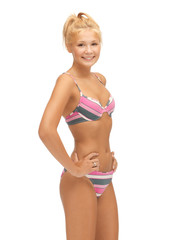 Obraz premium beautiful woman in bikini