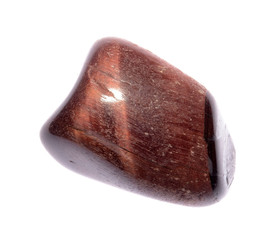 red tigers eye  ,mineral isolated