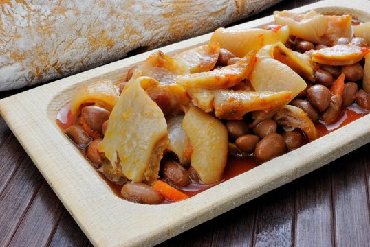 Fagioli con le cotiche