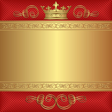 background with crown