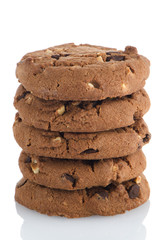 Homemade chocolate cookies