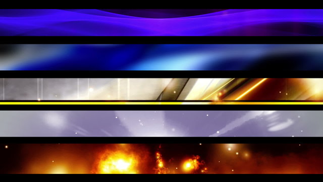 Abstract Lower Thirds Three R2287