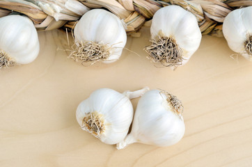 Organic garlic