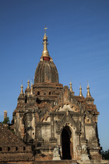 Obraz premium Myanmar, ancient Stupa
