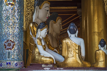 Fototapeta na wymiar Birma, Buddha Temple
