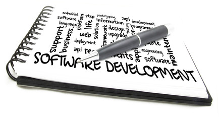 word cloud - software development