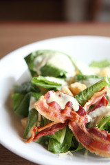 ceacar salad in close up
