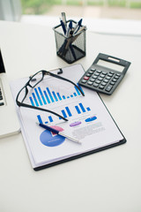 Workplace of analyst