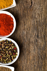 Various spices.