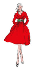 SKETCH. fashion girls