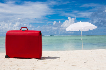 Arrival at the beach