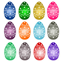 Collection of easter eggs