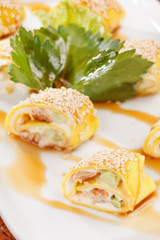 Omelet rolls