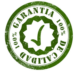 quality guarantee stamp