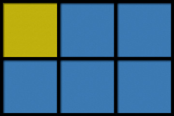 six squares background