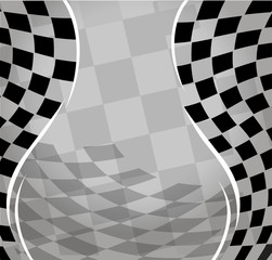 vector checkered racing background. EPS10