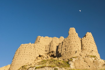 Ruins of ancient fortress in Van, Eastern Turkey.