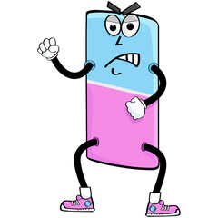 Cartoon eraser
