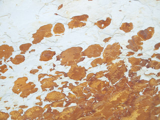 of peeling wall with rough texture