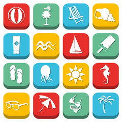 beach icons