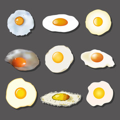 fried egg collection