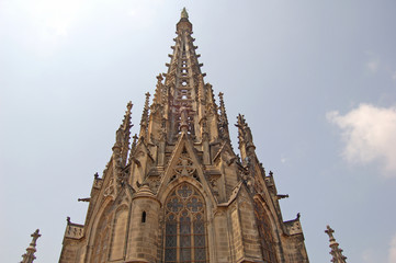 Fototapeta na wymiar Gotycka wieża
