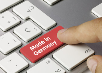 Made in Germany Tastatur Finger