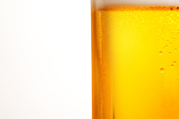 ビールのクローズアップ