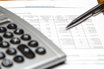 Nebenkostenabrechnung