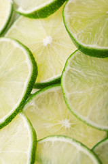 Fototapeta na wymiar fresh green limes