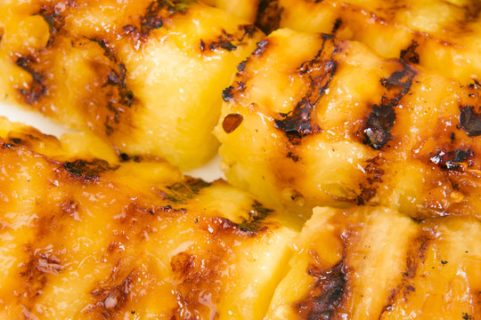 Grilled Pineapple - BBQ Favourite Sweet Side Dish And Treat!