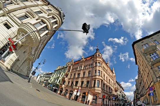 Fototapeta Piotrkowska Street, Lodz, Poland