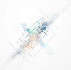 abstract space circuit cyber high technology business background