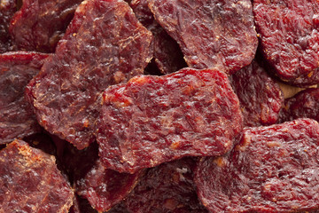 Dried Processed Beef Jerky